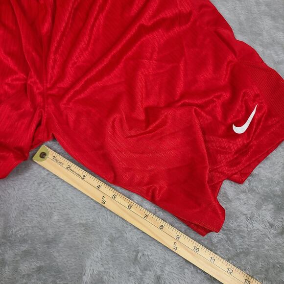 Nike Men's Varsity Red Basketball Shorts Men's Size Large - Picture 8 of 8